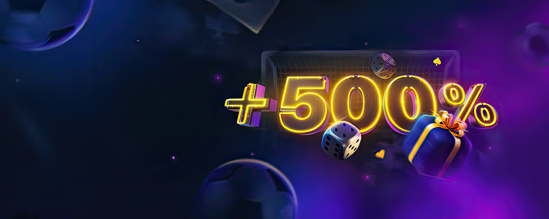 ¡Consigue una bonificación del 500%! ¡Consigue una bonificación del 500%!