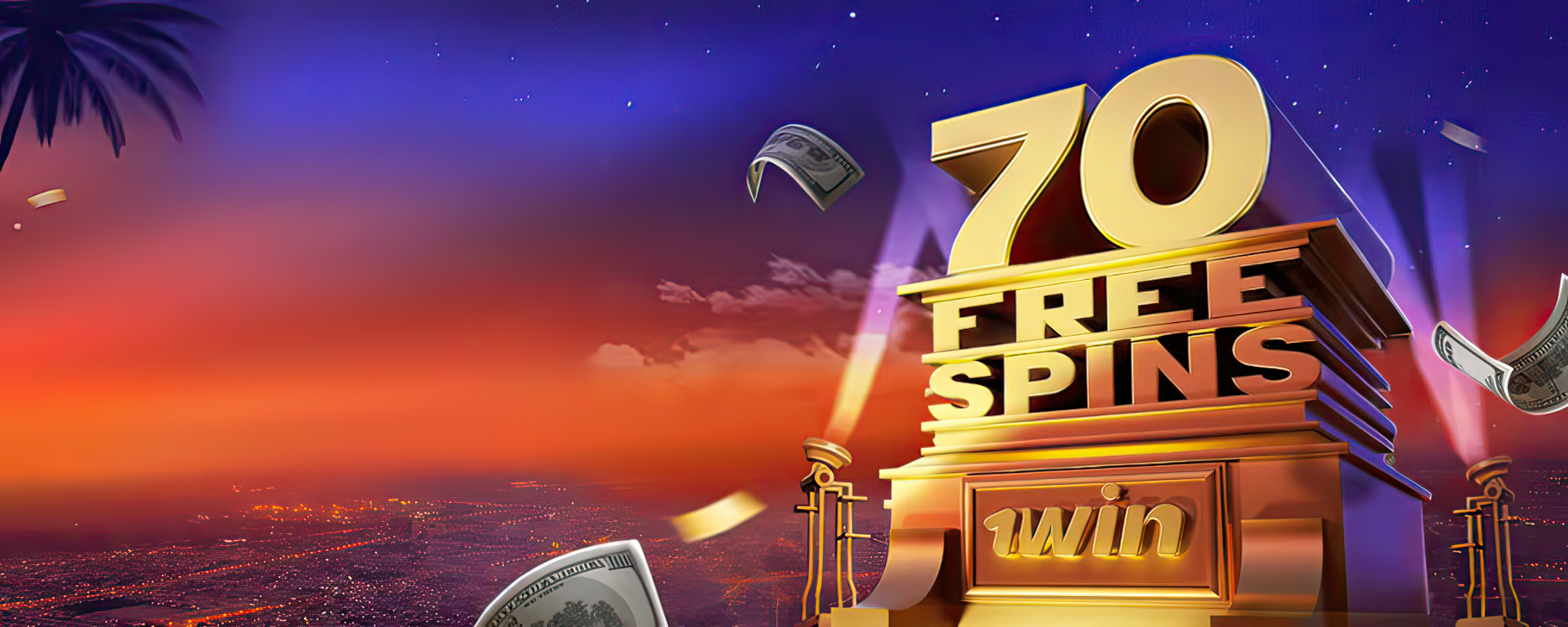 70 giros gratis por el primer depósito. 70 giros gratis por el primer depósito.